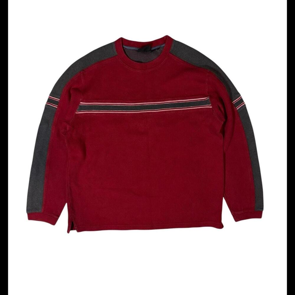 90s red long sleeve shirt